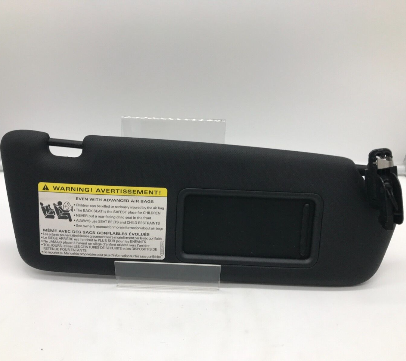 2008-2011 Audi S5 Passenger Sun Visor Black Illuminated OEM C03B42082