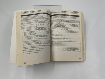 2004 Mazda 6 Owners Manual with Case OEM B03B56023