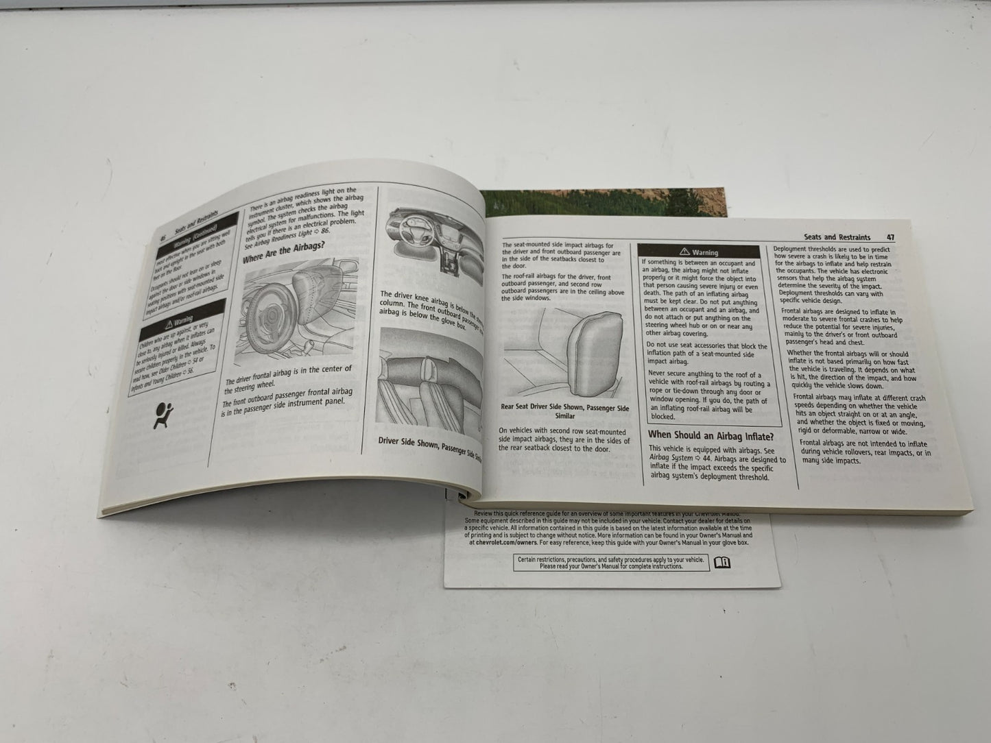 2023 Chevrolet Malibu Owners Manual OEM A01B33003
