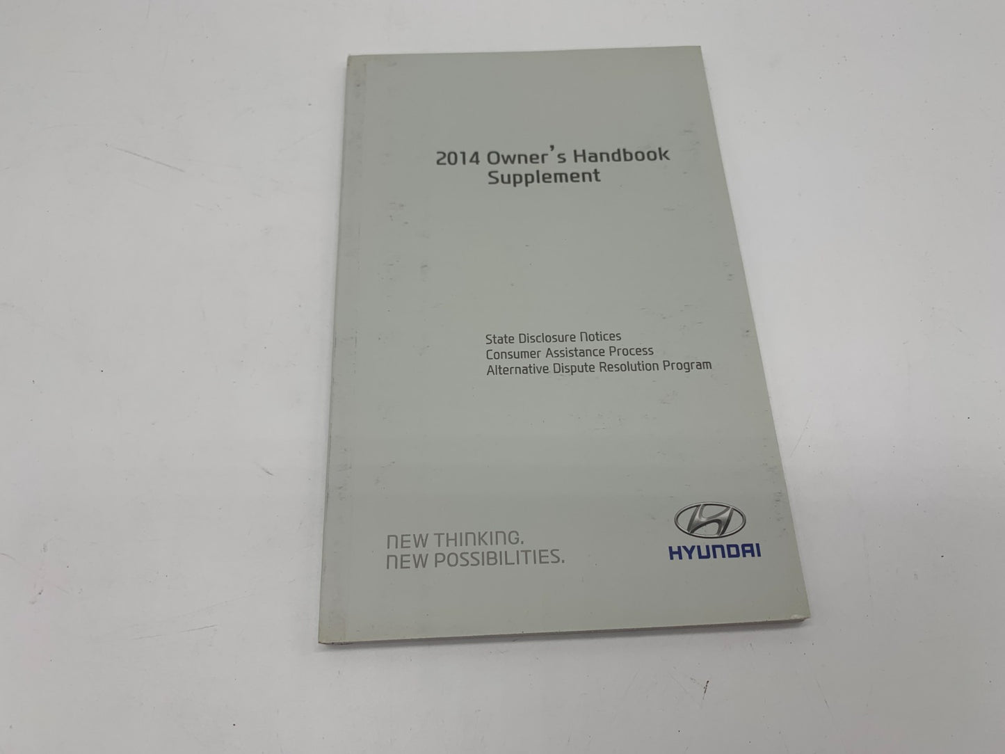 2014 Hyundai Sonata Owners Manual Includes Case OEM