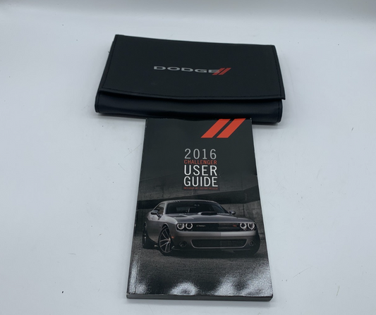 2016 Dodge Challenger Owners Manual User Guide Set with Case OEM