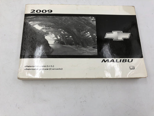 2009 Chevrolet Malibu Owners Manual OEM A04B43069