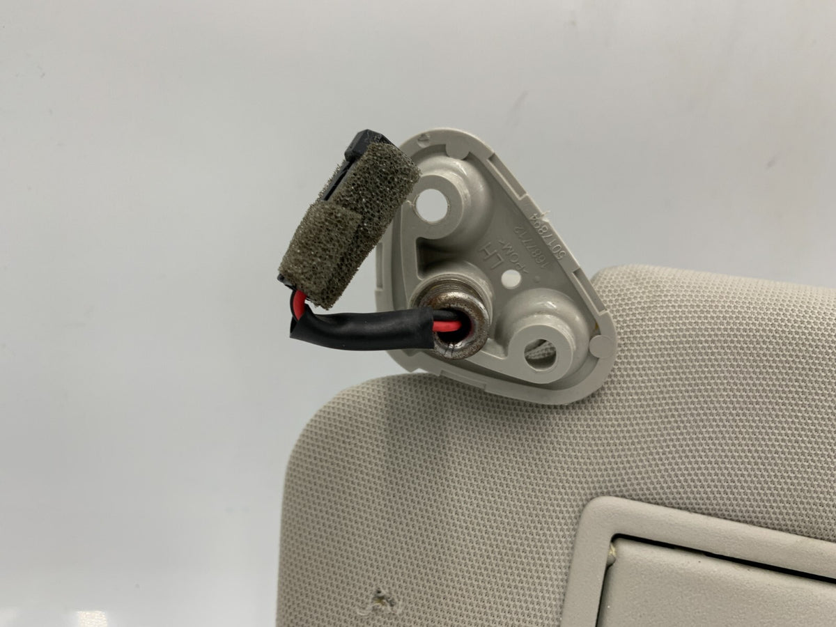 2010-2014 Subaru Legacy Driver Sun Visor Gray Illuminated OEM B03B25067