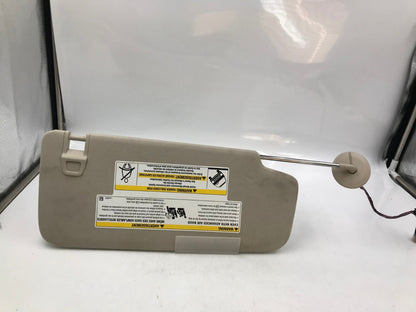 2021-2022 Buick Envision Driver Sun Visor Gray Illuminated OEM B02B50020