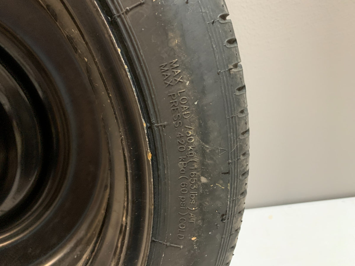 2014-2016 Mazda 6 Mazda6 16" Spare Tire Wheel Compact Donut T125/70R17
