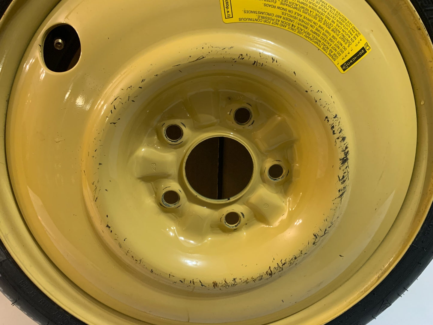 2006-2017 Mazda 5 Mazda5 16" Spare Tire Wheel Compact Emergency Donut T125/70D16