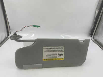 2005-2007 Ford Freestyle Passenger Sun Visor Illuminated Gray OEM D02B64015