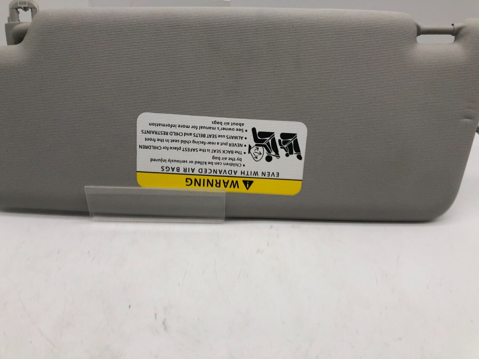 2009-2010 Volkswagen Passat Passenger Sun Visor Gray Illumination OEM D02B03011