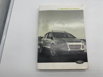 2015 Ford Escape Owners Manual Set with Case OEM C02B35002
