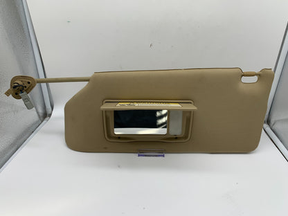 2006-2010 Honda Odyssey Driver Sun Visor Illuminated Brown OEM A02B07021