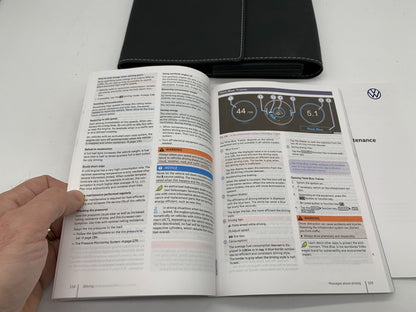 2022 Volkswagen Atlas Owners Manual Set with Case OEM C02B14054