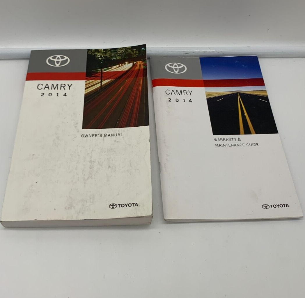 2014 Toyota Camry Owners Manual Set OEM D03B10005