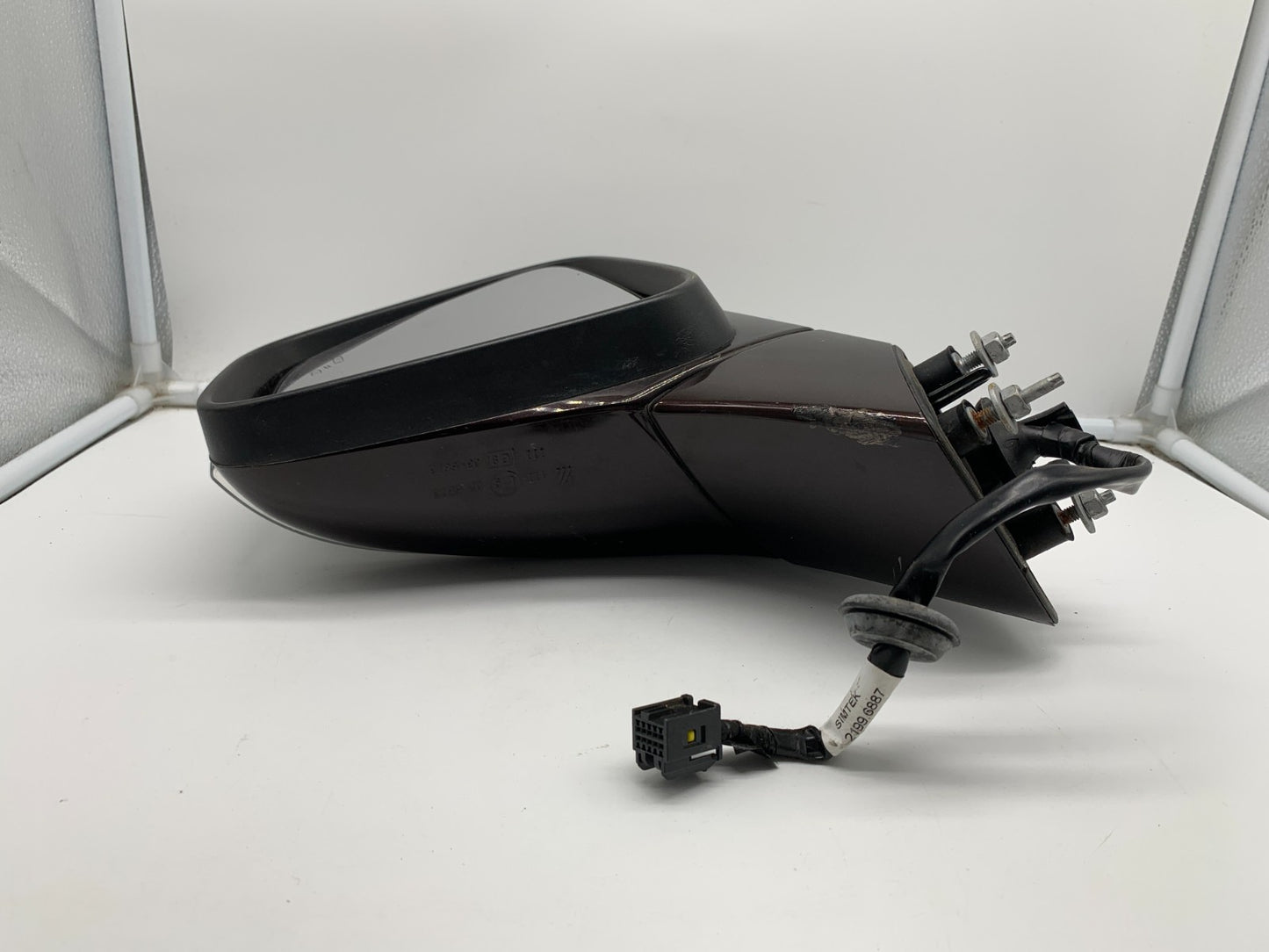 2014-2016 Buick Encore Driver Side View Power Door Mirror Maroon BSA E02B36001