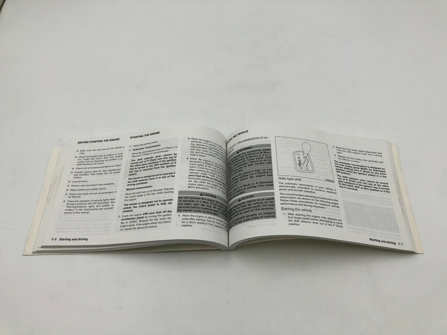 2002 Nissan Altima Owners Manual OEM D03B19006