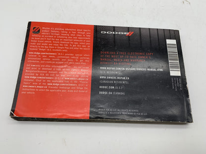 2018 Dodge Durango Owners Manual Set with Case OEM D03B68008