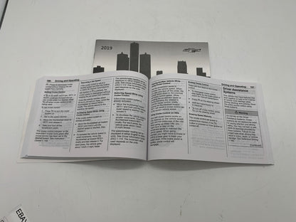 2019 Chevrolet Spark Owners Manual Set OEM B02B09084