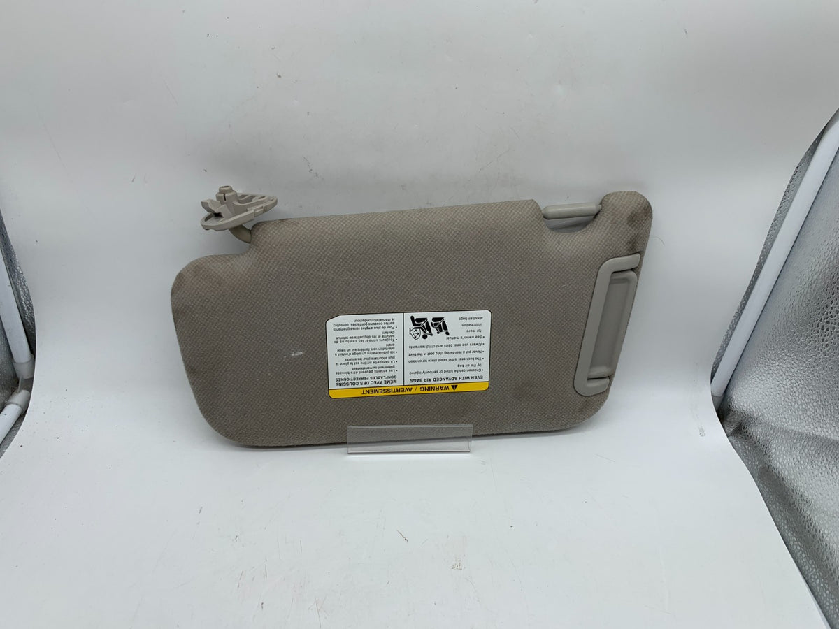 2013-2019 Nissan Sentra Passenger Sun Visor Gray OEM D03B21001