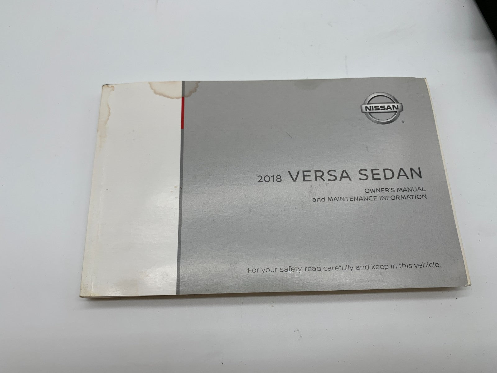 2018 Nissan Versa Sedan Owners Manual Set with Case OEM B02B32040