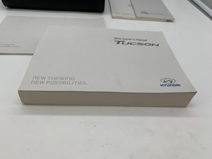 2016 Hyundai Tucson Owners Manual Set with Case OEM A03B13004
