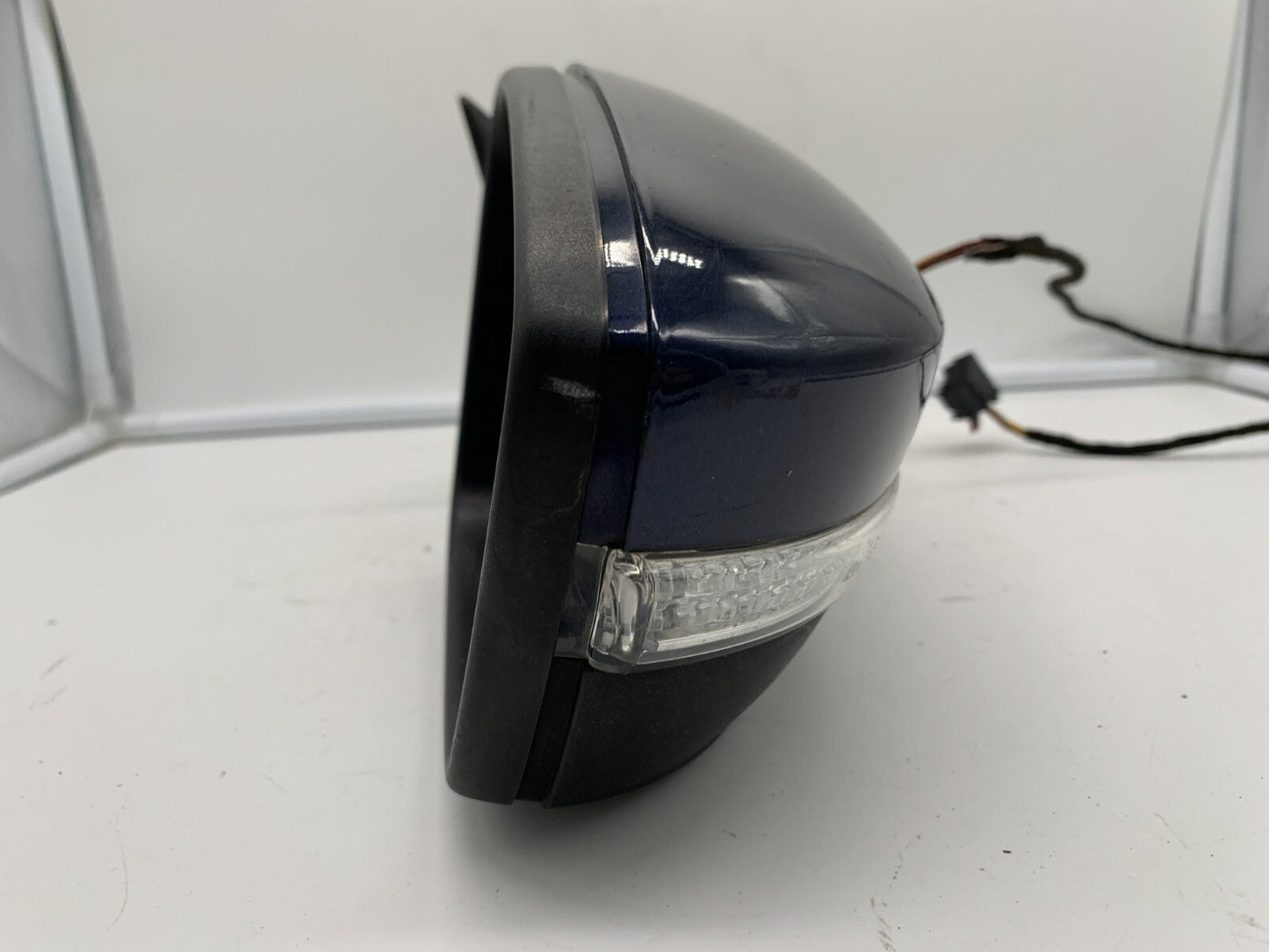 2013-2015 Volkswagen Tiguan Passenger Side Power Door Mirror Blue OEM A03B11038