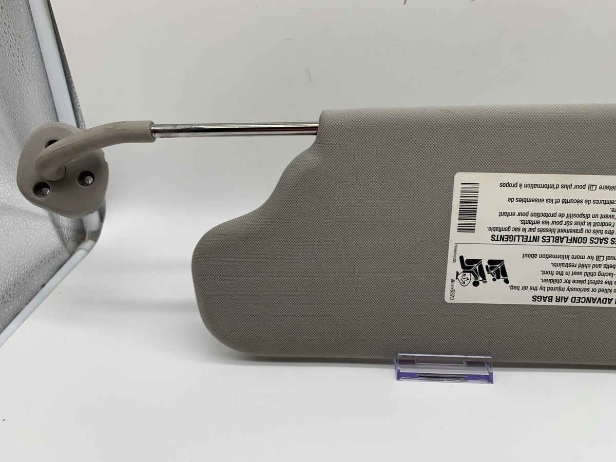 2016-2016 Chevrolet Impala Passenger Sun Visor Gray OEM B03B17014