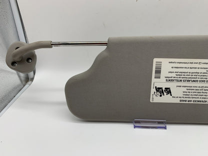 2016-2016 Chevrolet Impala Passenger Sun Visor Gray OEM B03B17014