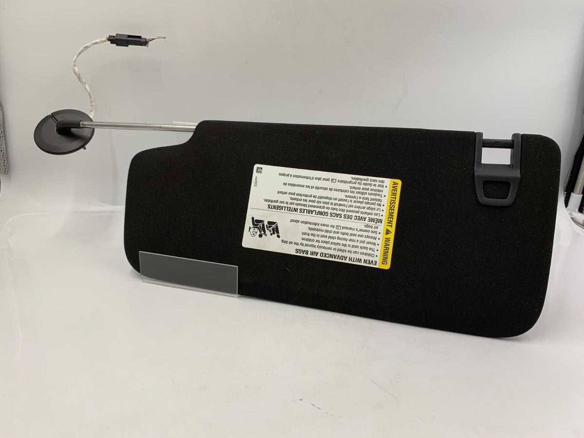 2019-2021 Cadillac XT4 Passenger Sun Visor Black OEM B03B04030