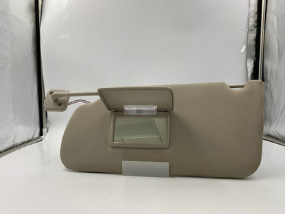 2009-2012 Ford Flex Driver Sun Visor Gray Illuminated OEM D04B67012