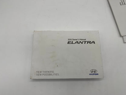 2016 Hyundai Elantra Owners Manual Set OEM R01B03020