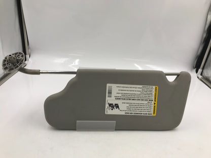 2016-2016 Chevrolet Impala Passenger Sun Visor Gray OEM D04B68006