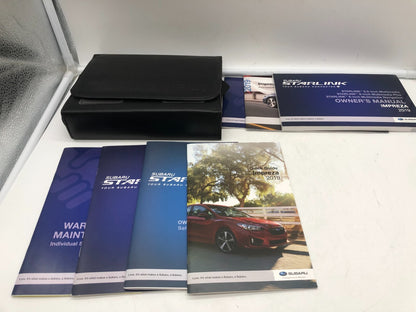 2019 Subaru Impreza Owners Manual Set with Case OEM E03B09058