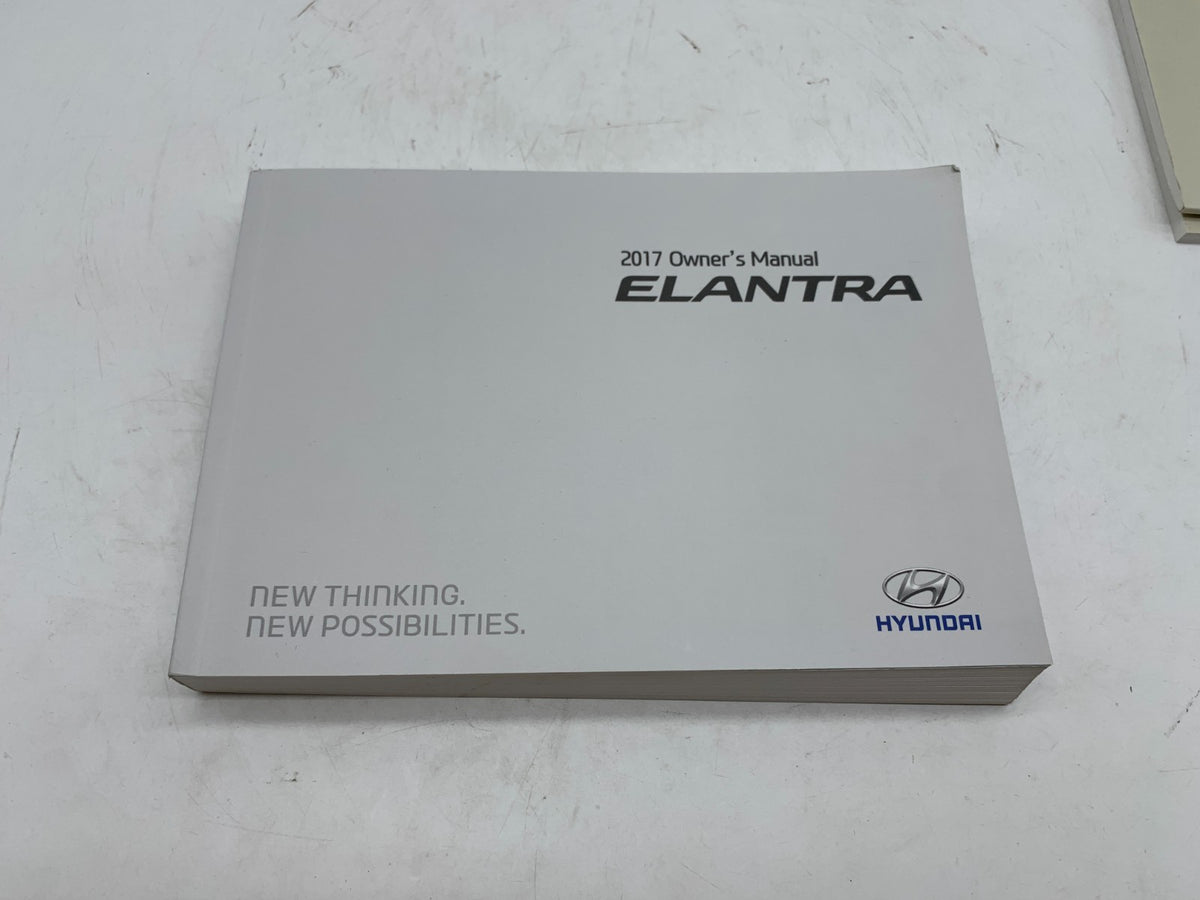 2017 Hyundai Elantra Owners Manual Set OEM A03B43011