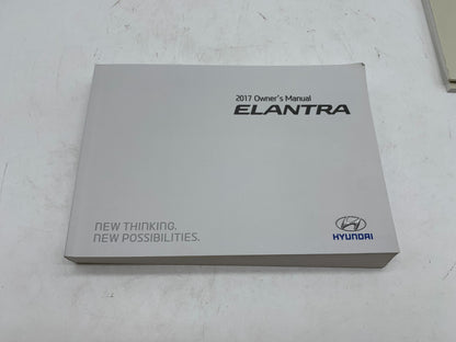 2017 Hyundai Elantra Owners Manual Set OEM A03B43011