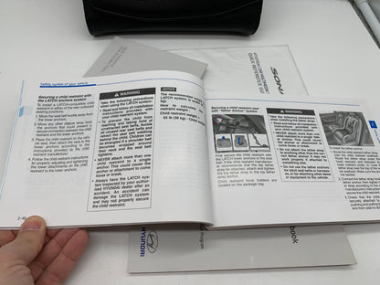 2016 Hyundai Sonata Owners Manual Set with Case OEM