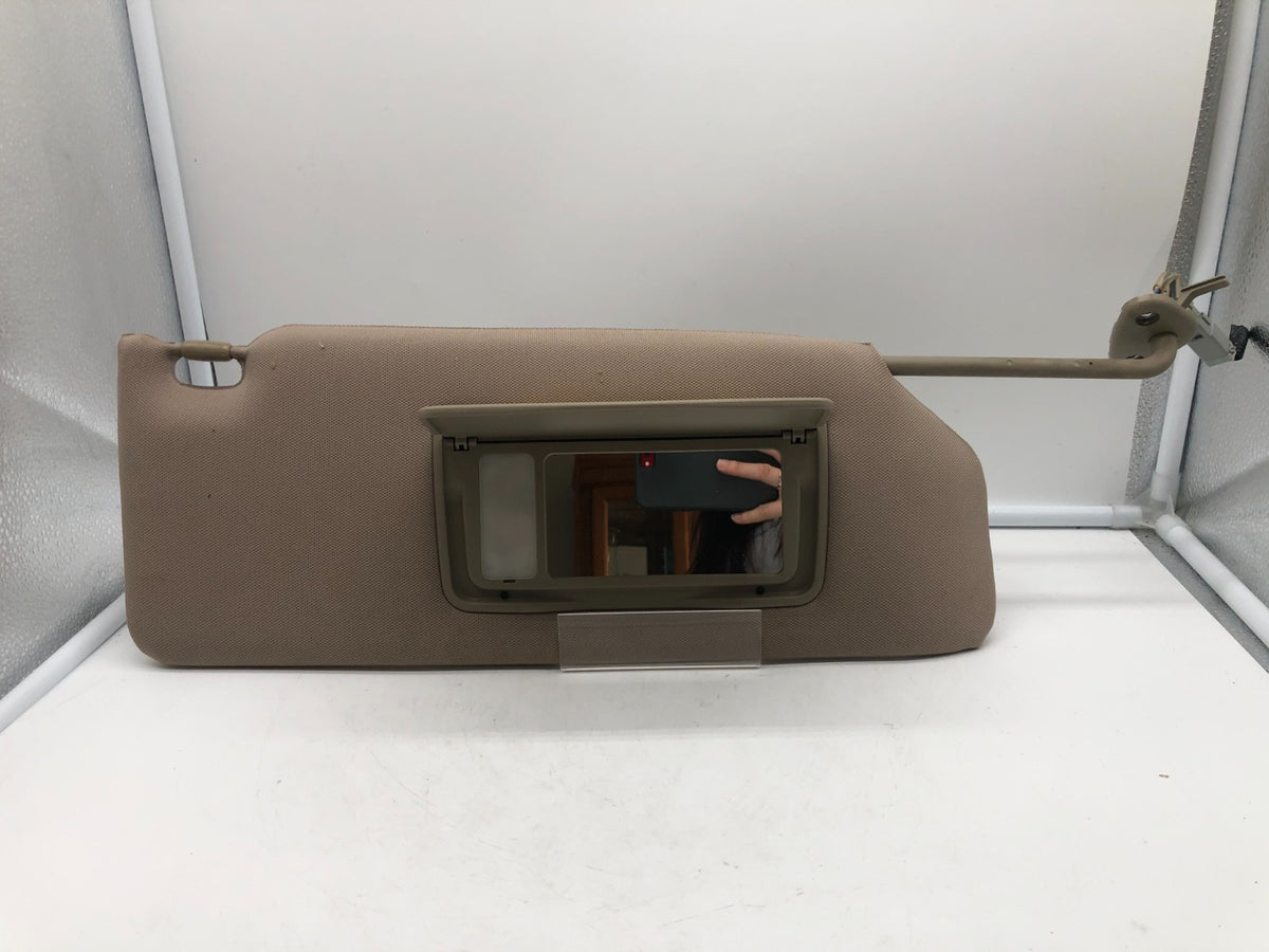 2006 Honda Ridgeline Passenger Sun Visor Brown Illumination OEM A01B28067