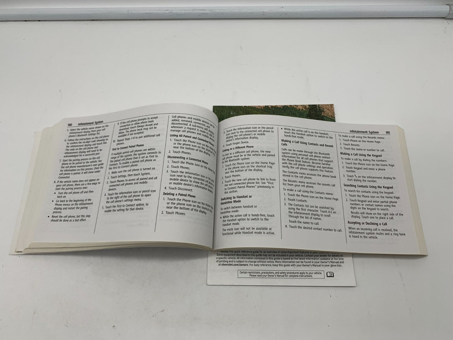 2023 Chevrolet Malibu Owners Manual OEM A01B33003