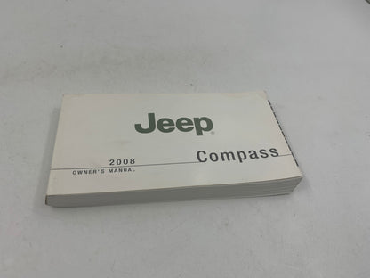 2008 Jeep Compass Owners Manual Set with Case OEM B02B26052