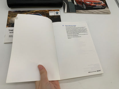 2013 BMW X1 Owners Manual Set with Case OEM R01B29021