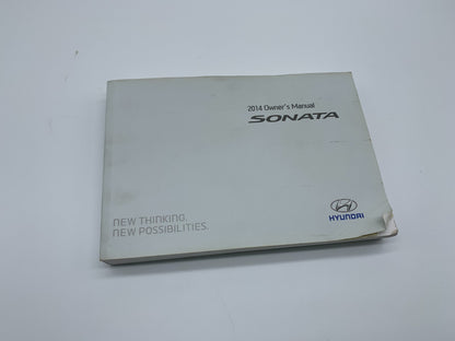 2014 Hyundai Sonata Owners Manual OEM C04B40011