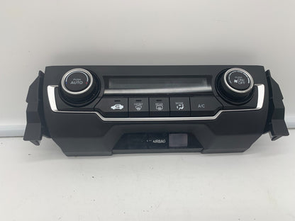 2017-2021 Honda Civic Climate Control AC Heater Unit OEM A01B35044