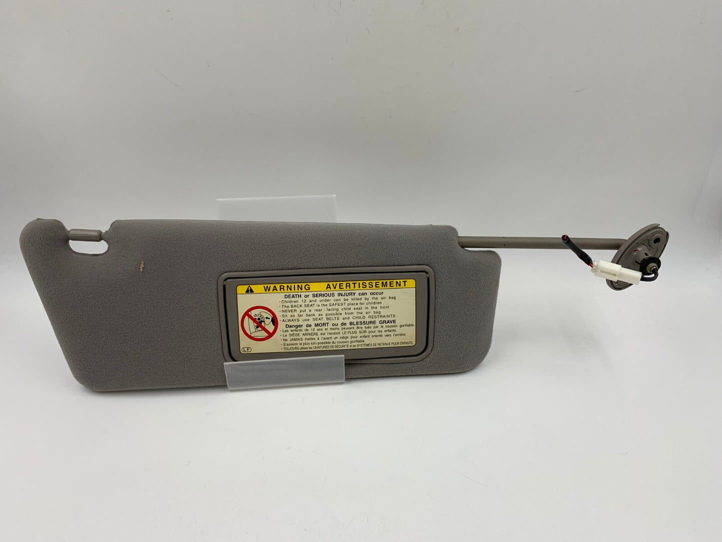 2002-2003 Lexus ES300 ES 300 Passenger Sun Visor Gray Illuminated OEM