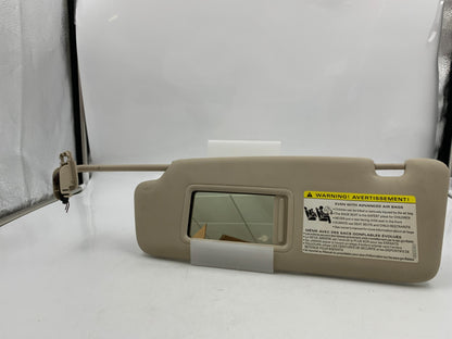 2009-2012 Audi A4 Driver Sun Visor Sunvisor Gray Illumination OEM C04B48016