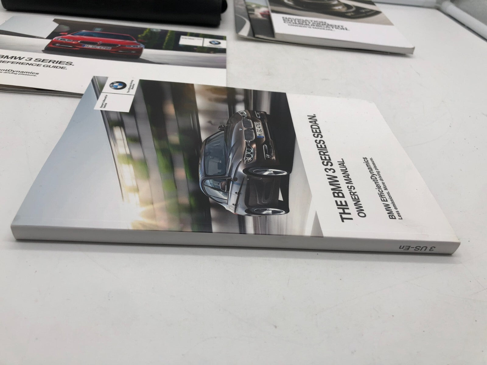 2012 BMW 3 Series Owners Manual Set with Case OEM E02B40066