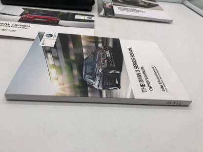 2012 BMW 3 Series Owners Manual Set with Case OEM E02B40066