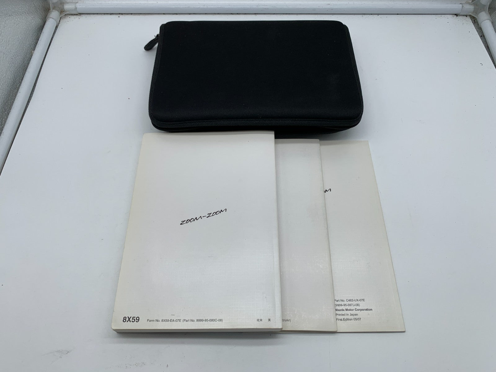 2008 Mazda CX7 CX-7 Owners Manual Set with Case OEM A02B38006