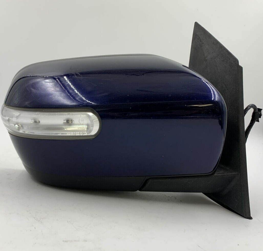 2010-2012 Mazda CX-7 Passenger Side View Power Door Mirror Blue BSA E02B02090