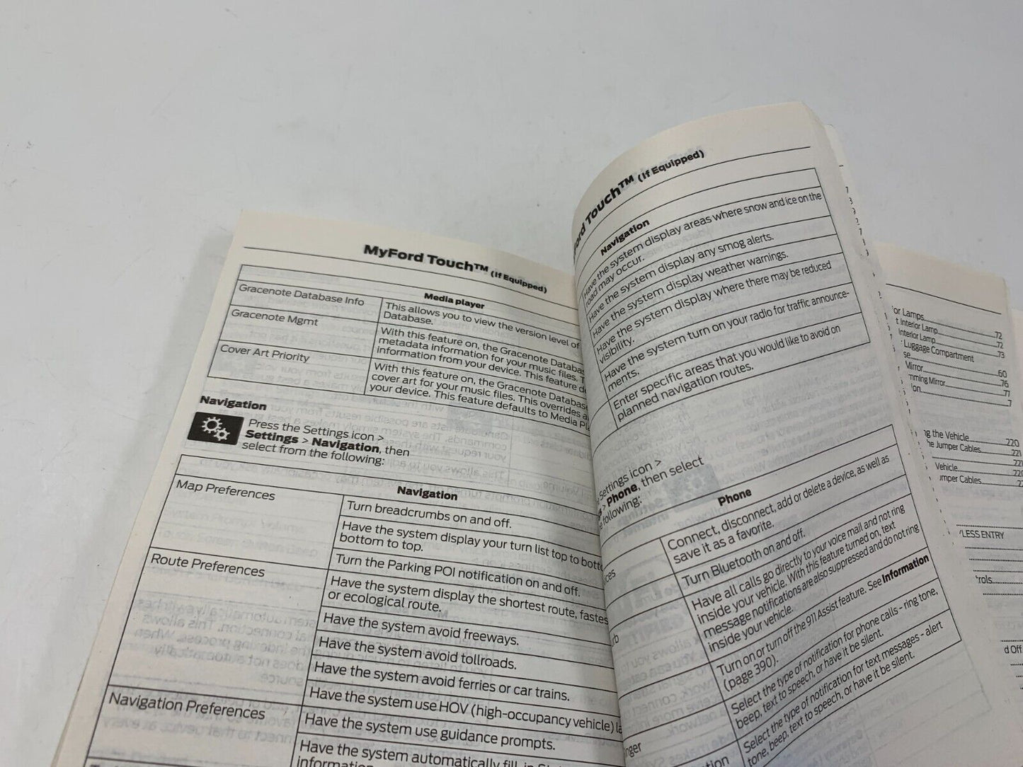 2014 Ford Fusion Owners Manual OEM D01B08024