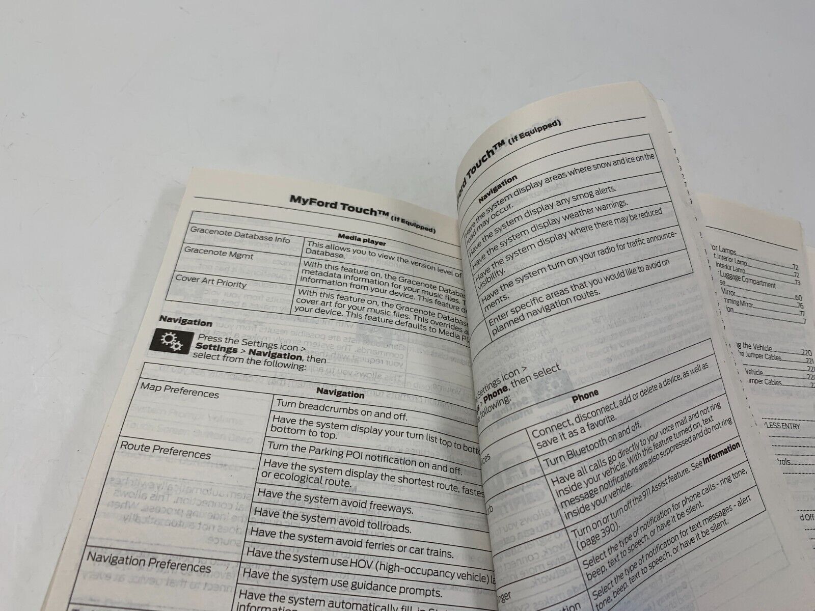 2014 Ford Fusion Owners Manual OEM D01B08024