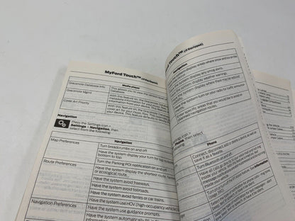 2014 Ford Fusion Owners Manual OEM D01B08024