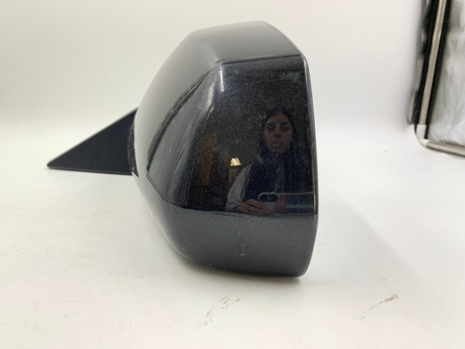 2008-2014 Cadillac CTS Driver Side View Power Door Mirror Black OEM D03B42001